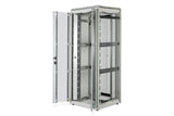 Armario De Red De 42ua Unique, 2053x800x800 Mm Puerta Frontal Acristalada Dos Hojas, Gris