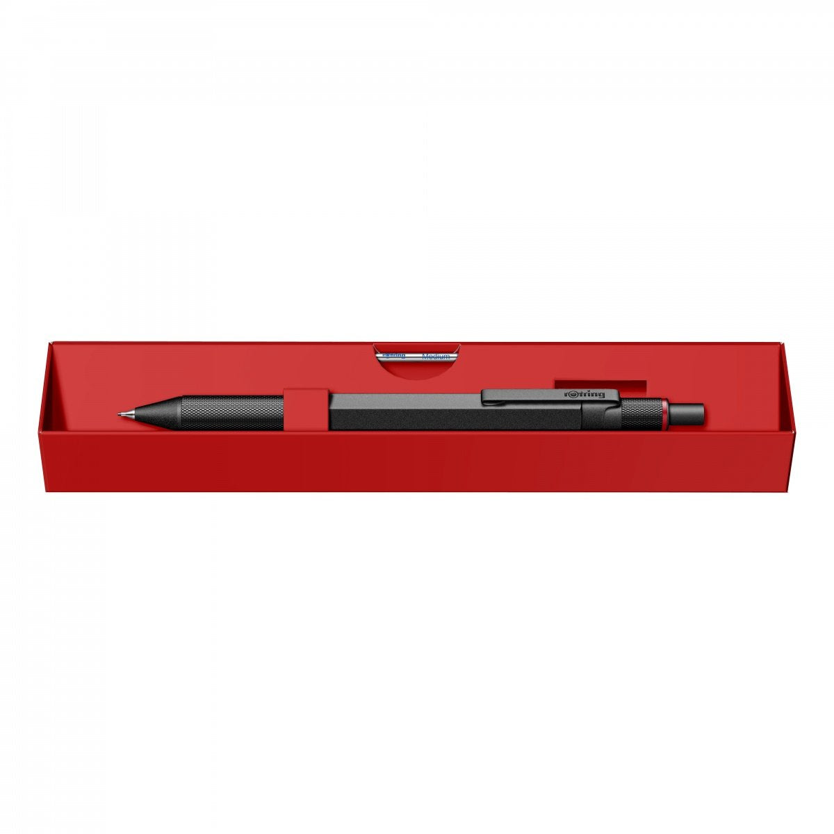 Rotring 600 Multipen 3in1 Schw. Feinminenstift Kugelschr. Bl/Rot