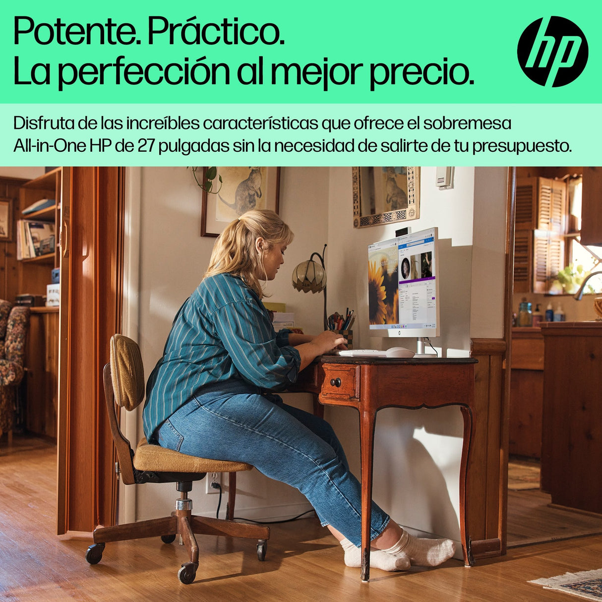 EAN 197497758795 - HP 27-cr0027ns AMD Ryzen™ 5 7520U 68,6 cm (27") 1920 x 1080 Pixeles PC todo en uno 16 GB LPDDR5-SDRAM 512  imagen 7