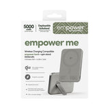 Empower By Panzerglass Bank W. Spin Mand 5.000mah Titanium
