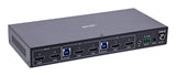 Inline Kvm Switch, 2x1 ,Hdmi 8k/60hz, Dual Monitor , Usb 3.2 Hub