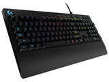 Teclado Inglés Logitech G G213 Usb Qwerty Del Reino Unido Negro