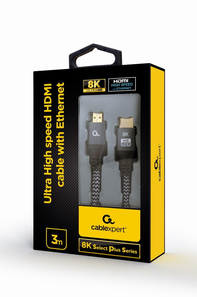 Gembird Ccb-Hdmi8k-3m Cable Hdmi Ultra High Speed Con Ethernet 8k Select Plus Series 3m