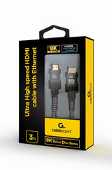 Gembird Ccb-Hdmi8k-3m Cable Hdmi Ultra High Speed Con Ethernet 8k Select Plus Series 3m