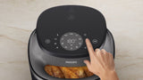 EAN 8720389034329 - Philips 3000 series NA342/00 freidora Sencillo Independiente 2000 W Freidora de aire caliente Negro, Oro imagen 6