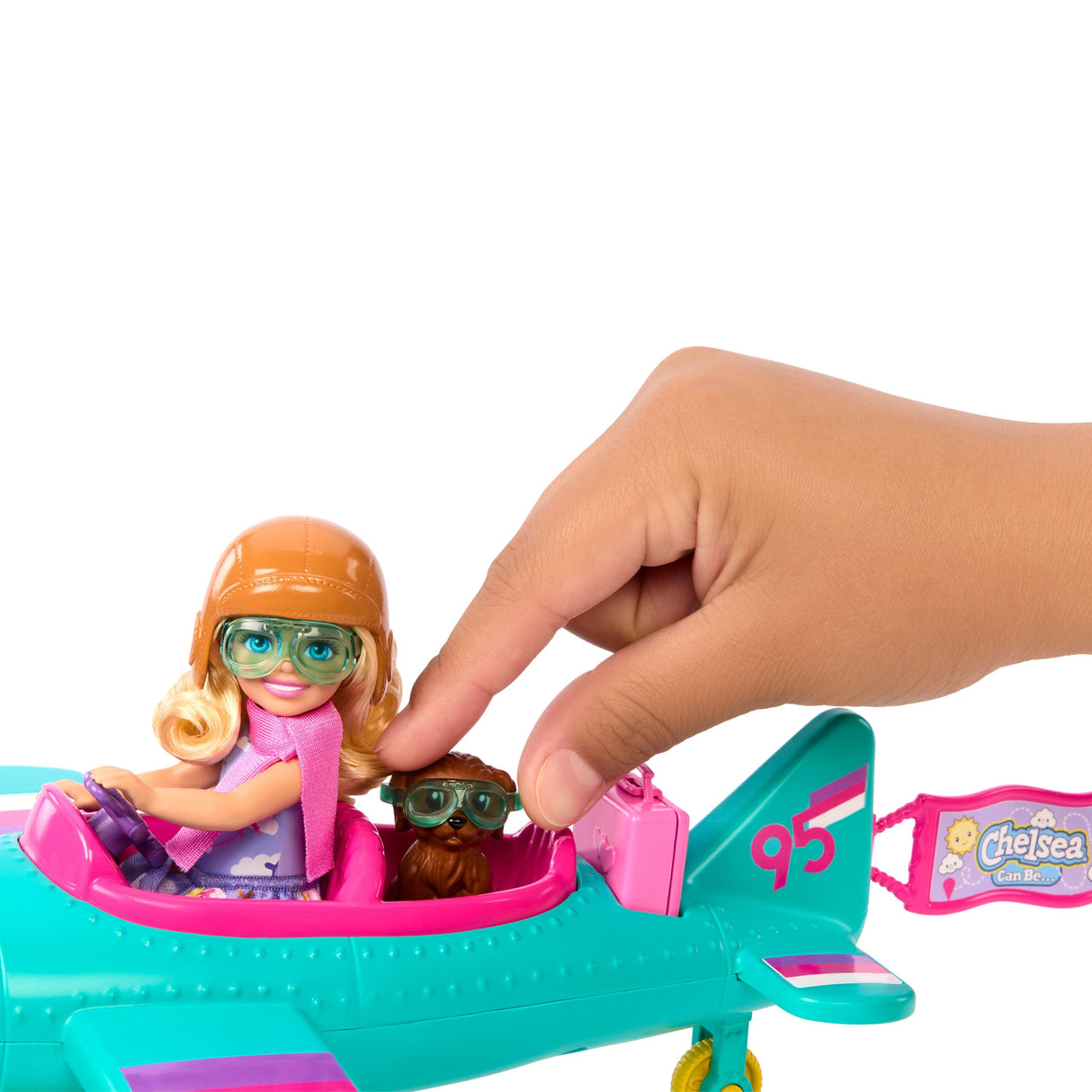 Muñeca  Mattel Barbie Family & Friends Nueva Chelsea Can Be Plane