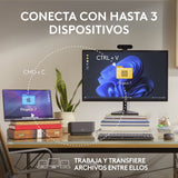 Logitech Mx Anywhere 3s Ratón Mano Derecha Rf Wireless + Bluetooth Laser 8000 Dpi
