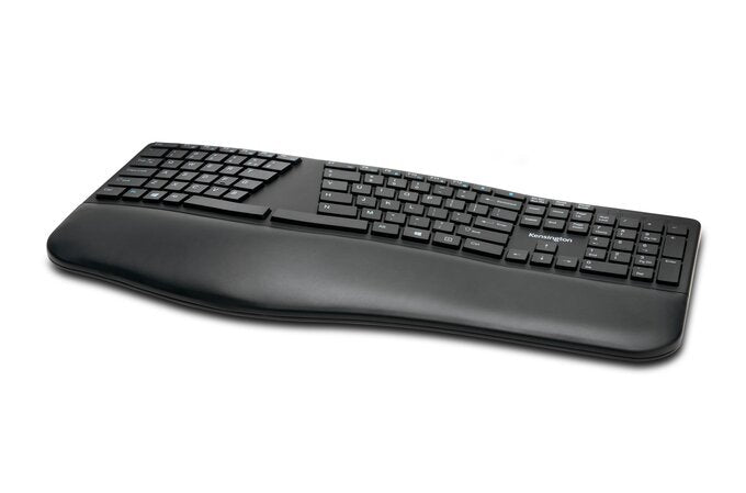 Teclado Alemán Kensington Pro Fit Ergo Rf Inalámbrico + Usb Qwertz Negro