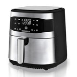 Freidora De Aire Caliente Heinrich Hfr 8205 8,0 L 1800 W Negra Y Plateada
