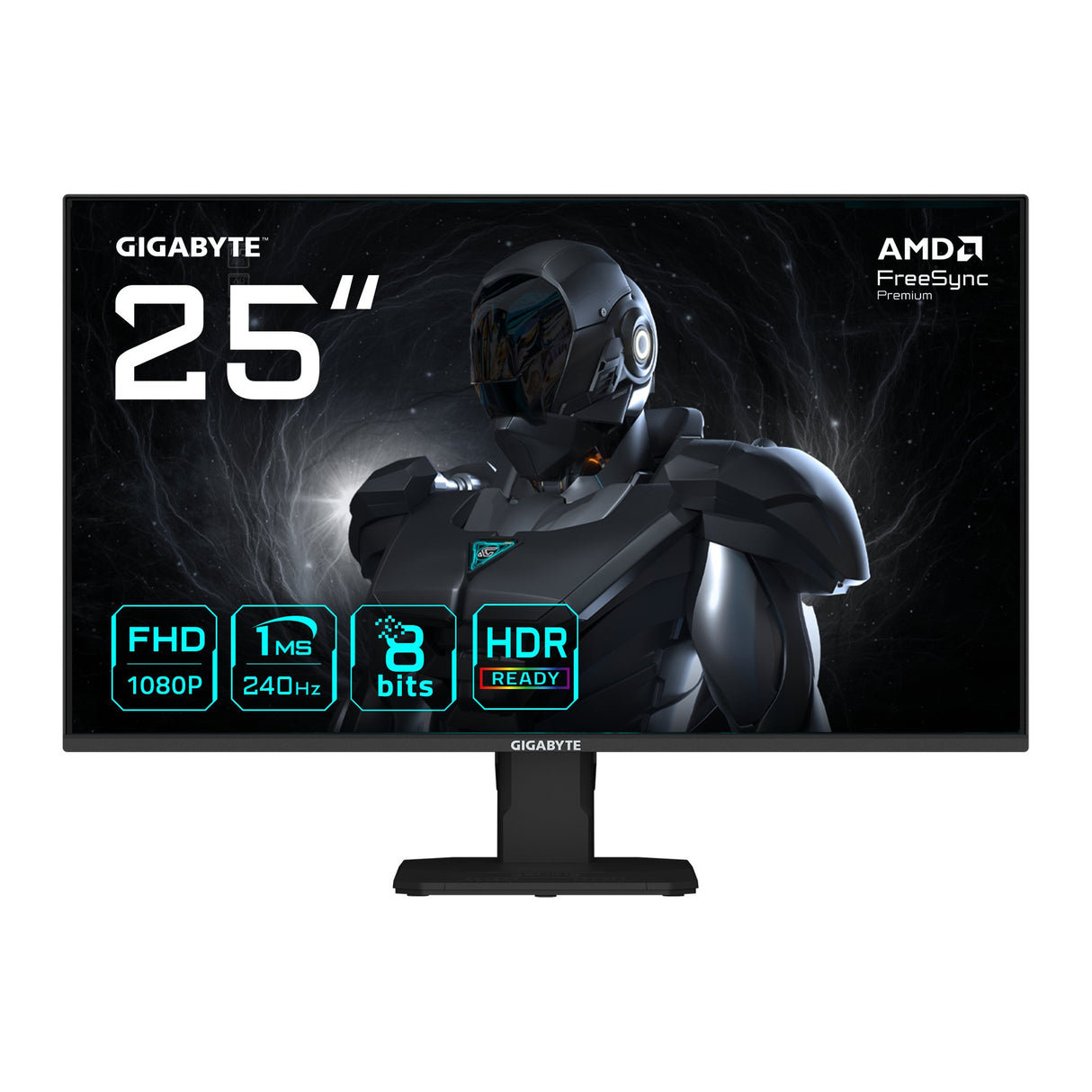 EAN 4719331870683 - GIGABYTE GS25F2A pantalla para PC 62,2 cm (24.5") 1920 x 1080 Pixeles Full HD LED Negro imagen 1