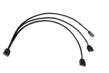 Alphacool Y-Cable Divisor Argb De 3 Pines A 3x 3 Pines, 30 Cm Negro, Conector Incluido 18708