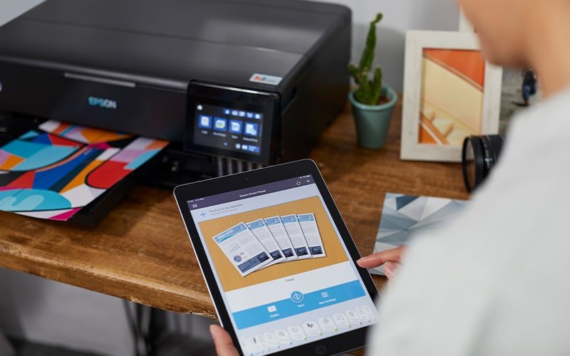 Impresora De Tinta Epson Ecotank L8180, 3in1, A4, 28ppm, Usb, Panel Lcd, 6ink