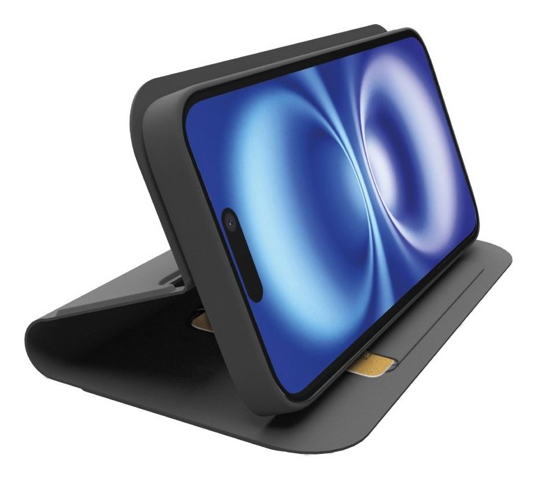 Sbs Wallet Stand Magsafe Iphone 16e Schwarz