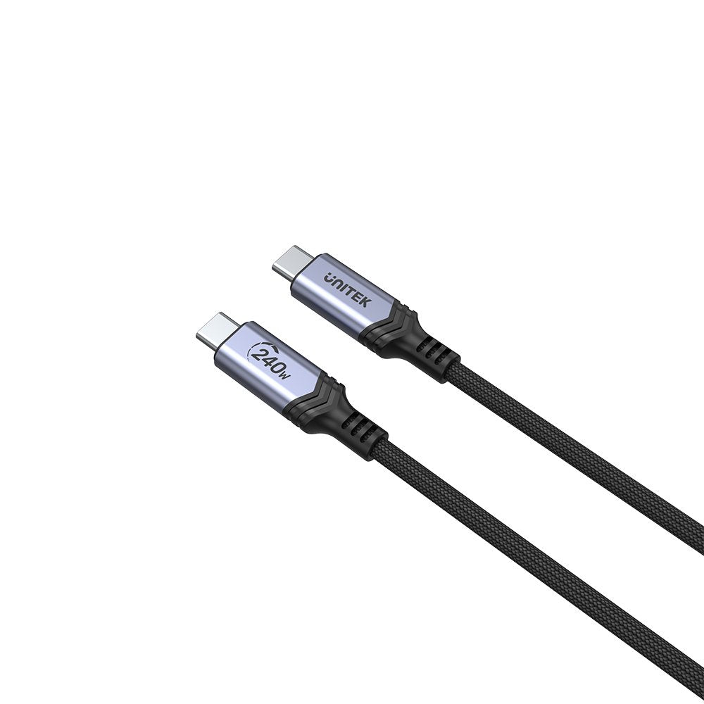EAN 4894160048523 - UNITEK C14110GY-2M cable USB USB 3.2 Gen 1 (3.1 Gen 1) USB C Negro imagen 2