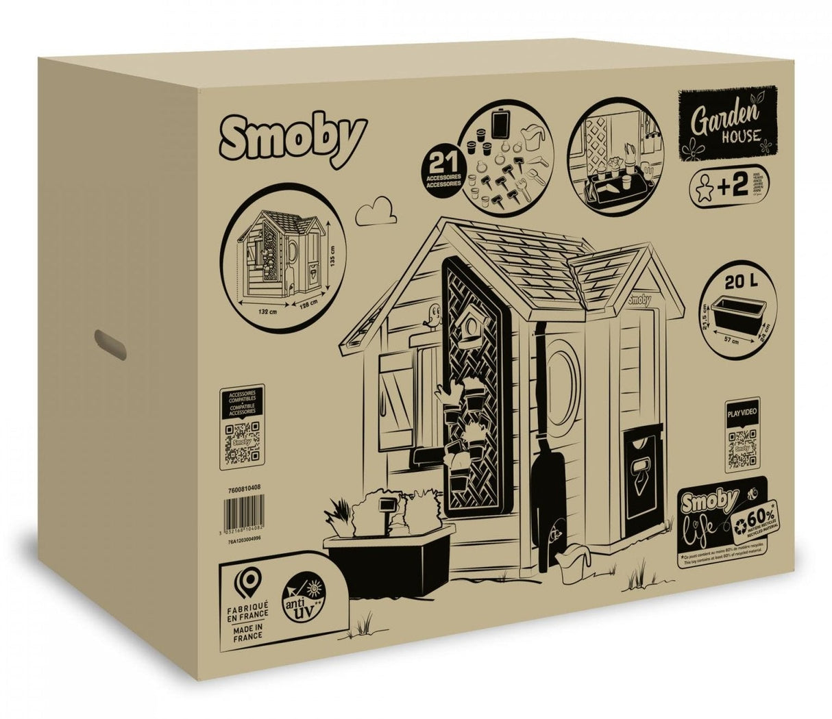 EAN 3032168104082 - Smoby 810408 casa de juguete imagen 7