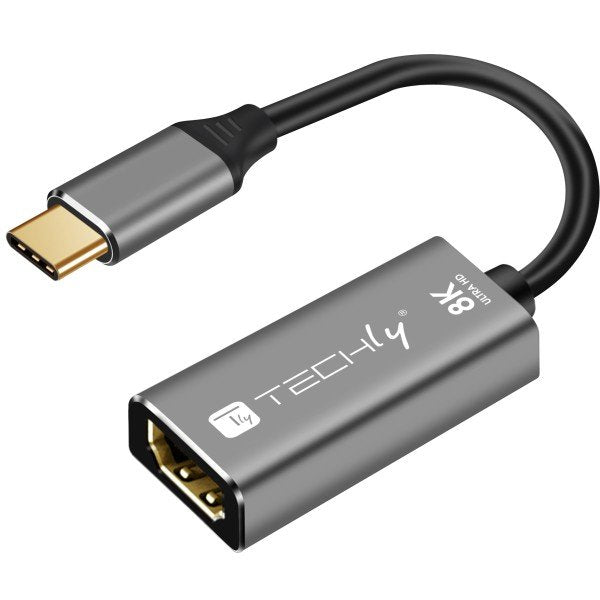 Techly Adaptador Usb-C A Hdmi 2.1 0.15m