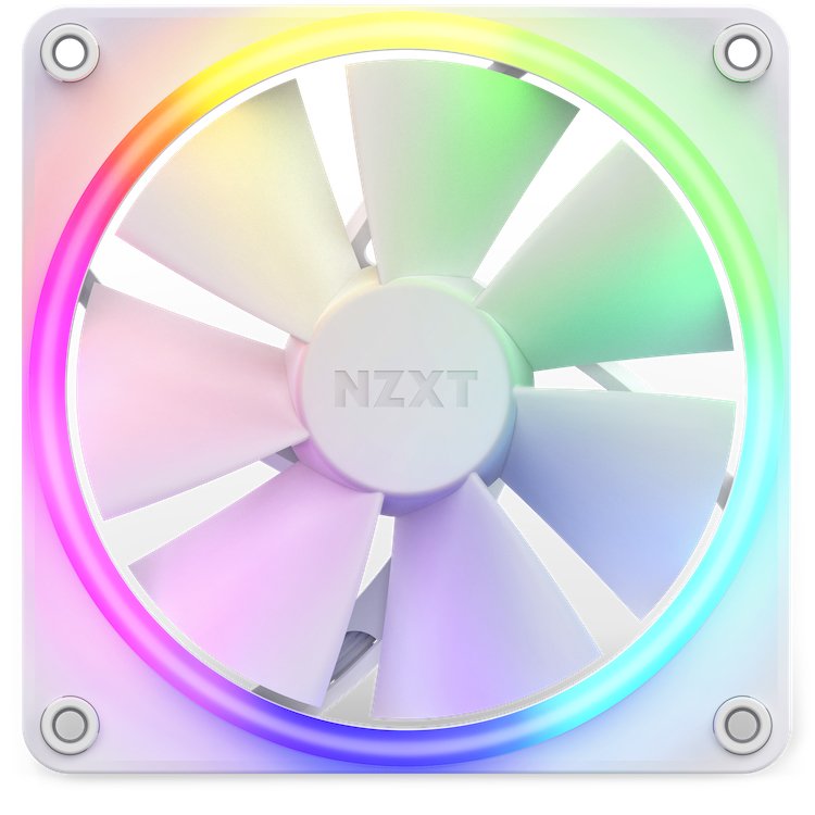 Nzxt F-Serie F120 Rgb Lüfter Triple White 120mm Rf-R12tf-W1