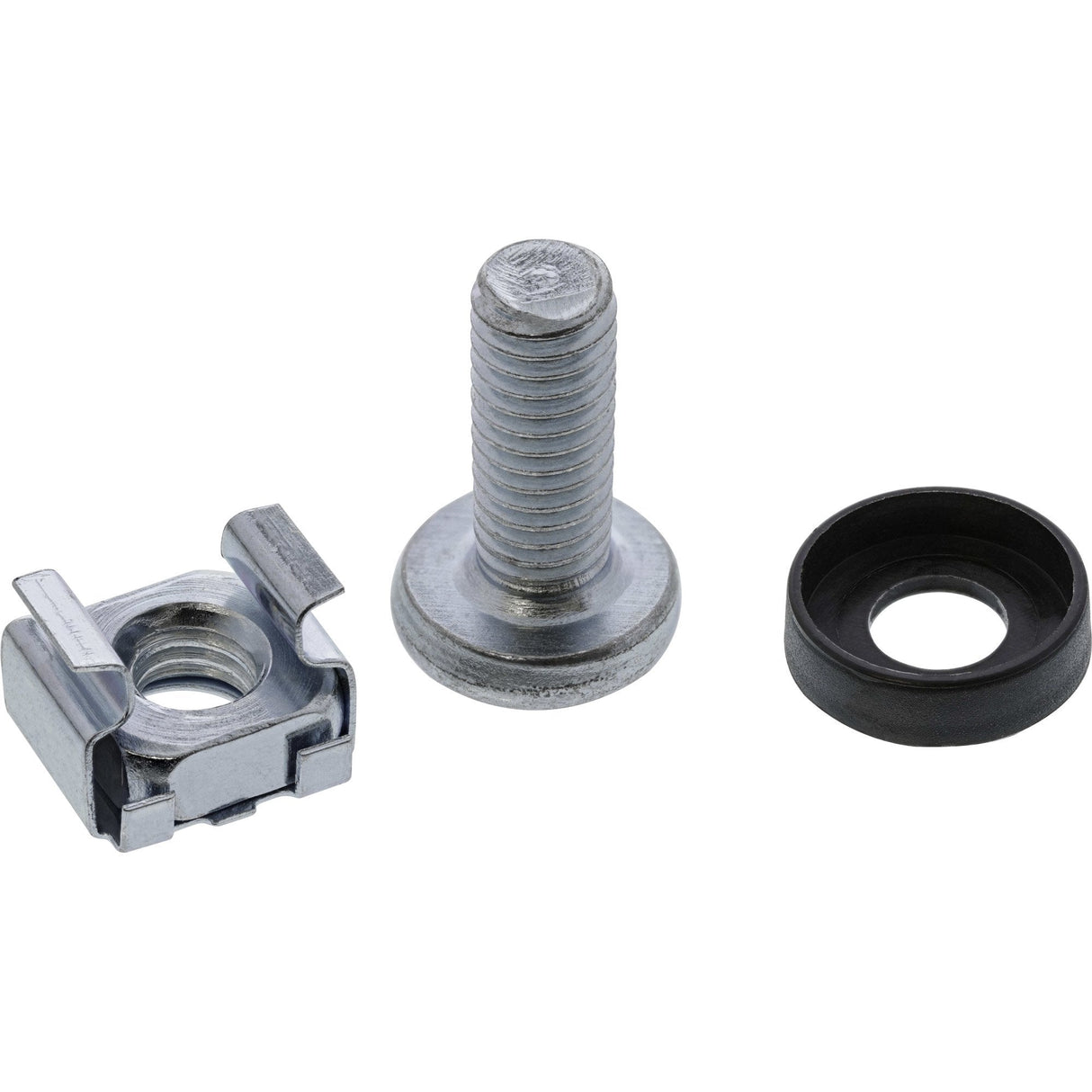 Juego De Tuercas Enjauladas Inline M6 50 Tuercas Enjauladas + 50 Arandelas + 50 Tornillos
