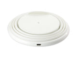 Conceptronicâ Cargador Inalambrico Qi 10w Soporte Plegable Blancoâ Gorgon02wâ 