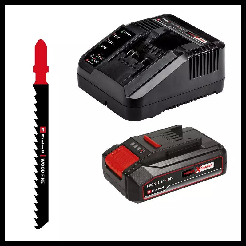 Sierra De Calar Einhell Tc-Js 18/70 Li 4321280 Rojo/Negro