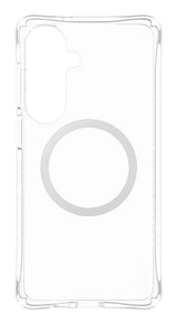 Care By Panzerglass Samba Case Transparent W. Blanco Qi Samsung New Galaxy S26 Plus