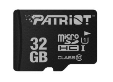 Micro Sd Patriot 32gb Microsdhc Card Lx Series Uhs-I/Class 10