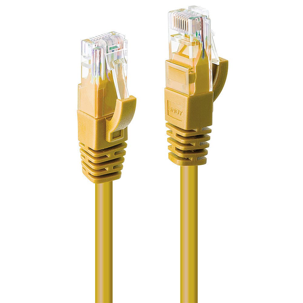 EAN 4002888480635 - Lindy 48063 cable de red Amarillo 2 m Cat6 U/UTP (UTP) imagen 1