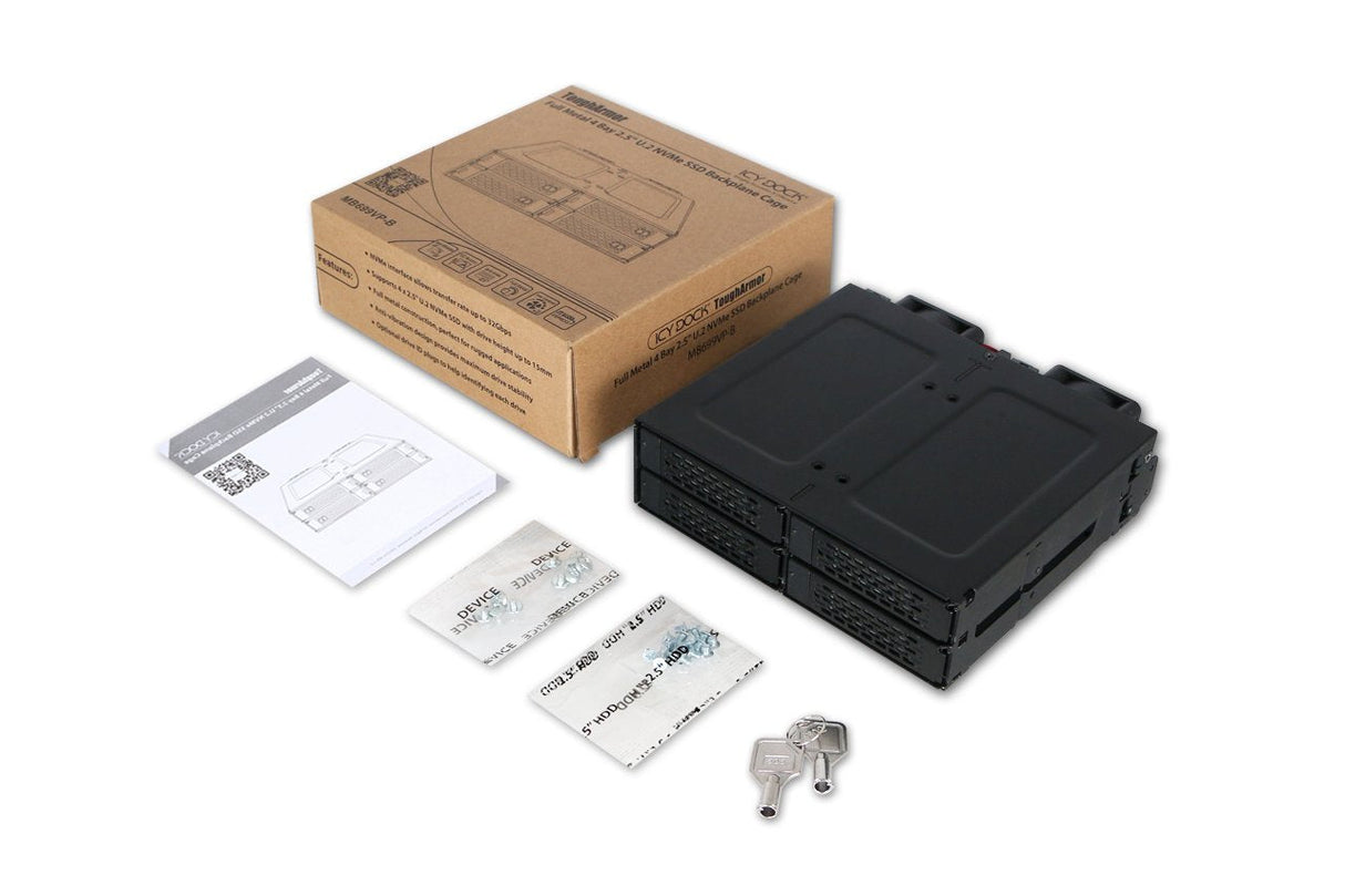 EAN 4711132867091 - Icy Dock MB699VP-B panel bahía disco duro Negro imagen 8