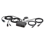 EAN 0065030899345 - StarTech.com C2-H46-UAC-CBL-KVM interruptor KVM Negro imagen 1