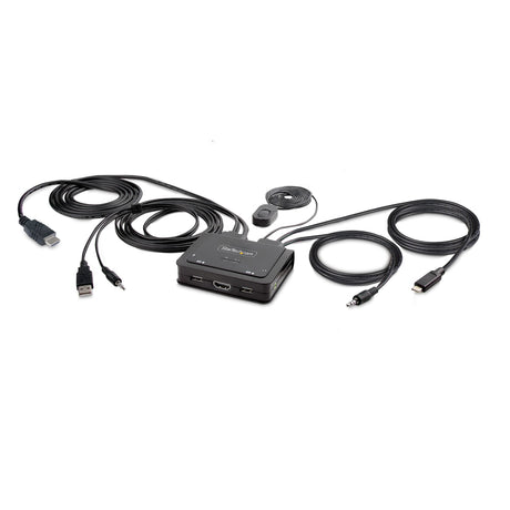 EAN 0065030899345 - StarTech.com C2-H46-UAC-CBL-KVM interruptor KVM Negro imagen 1