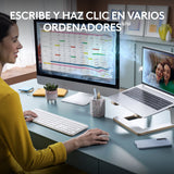 Teclado Español Y Ratón Inalámbricos Signature Slim Combo Mk950 Off Perp Blanco - Esp - Mediter-412