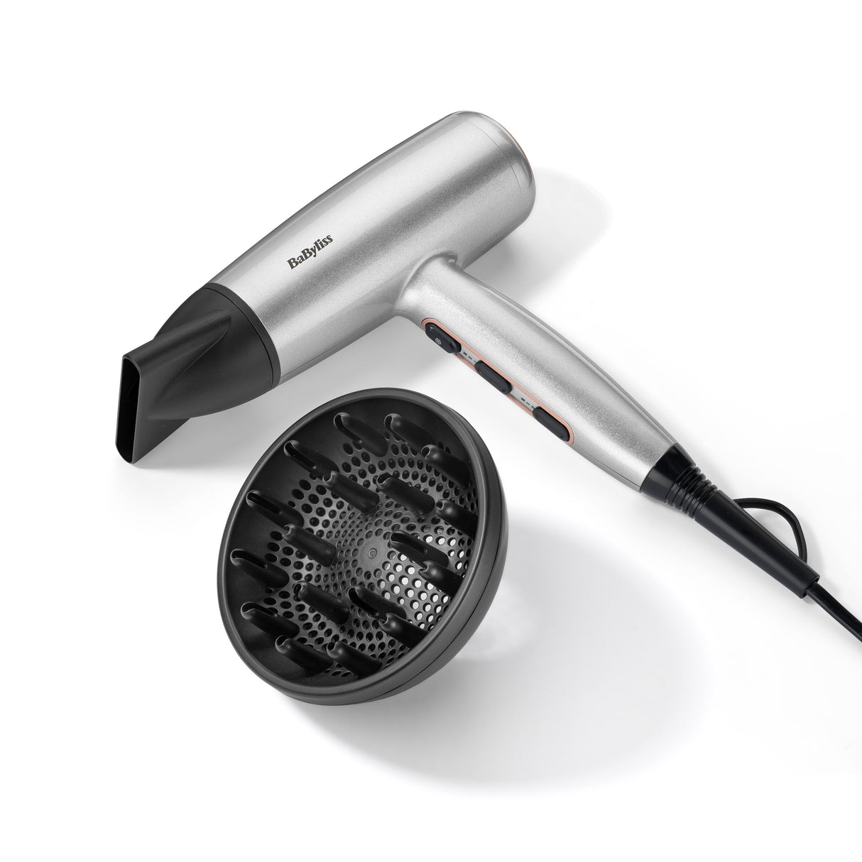 Secador Babyliss Cosmos D580de  2100 W Acero Satinado