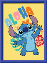 Pintura De Ravensburger Para Números - Disney Stitch 23767