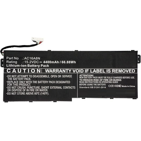 EAN 5706998635426 - CoreParts MBXAC-BA0071 refacción para laptop Batería imagen 1