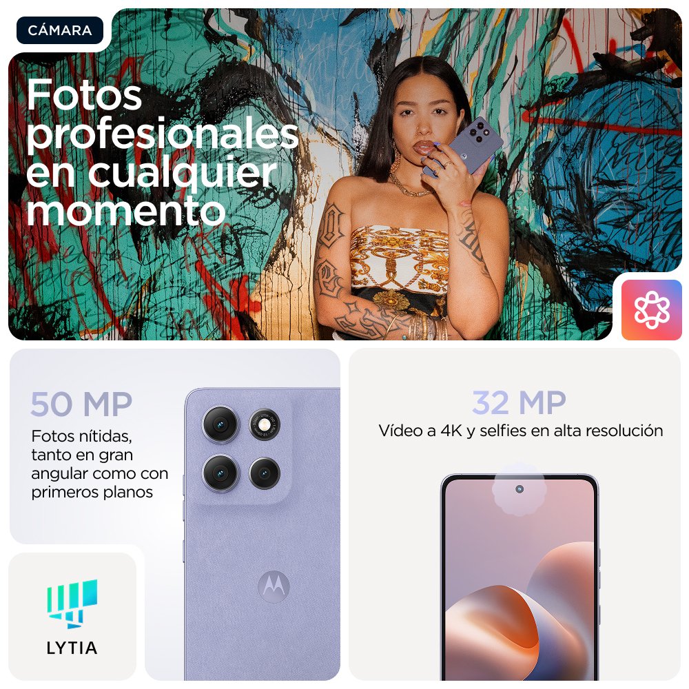 Motorola Moto G86 5g 256gb, Móvil Celeste