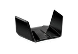 Router  Netgear Nighthawk Raxe500 Inalámbrico Gigabit Ethernet Tribanda (2.4 Ghz / 5 Ghz / 6 Ghz) Negro Negro, Wi-Fi 6 (802.11ax), Tribanda (2.4 Ghz / 5 Ghz / 6 Ghz), Ethernet, Negro, Router De Sobremesa