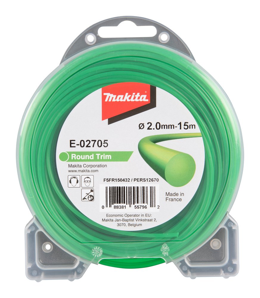 Makita E-02705 Accesorio Para Cortaborde Y Desbrozadora Bobina De Hilo Para Desbrozadora