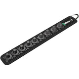 Wera Belt B, 9 Piezas Sin Duda, 3/8 ", Soporte Negro, Soporte De Cinturón Textil 05003981001