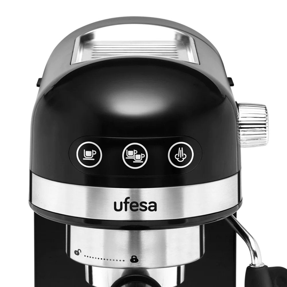 Cafetera Ufesa Palermo 20b Thermoblock Bca. Brazo Negro