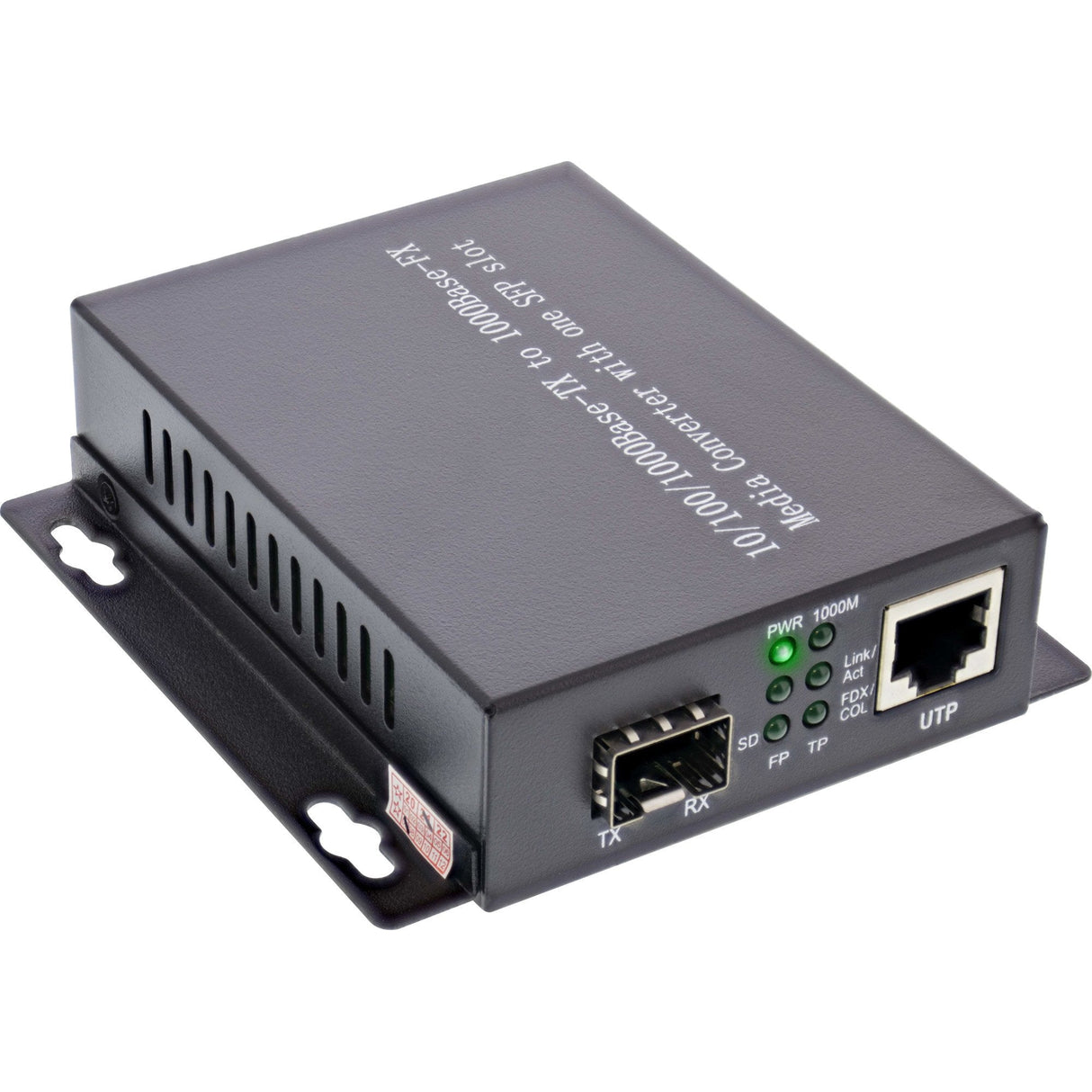 Inline Convertidor De Medios 10/100/1000mb/S Tp A Sfp Fo (Para Lc Duplex), Mm, 550m