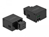 Delock Módulo Keystone Con Puerto De Carga Usb Type-C, 2,1 A, Negro