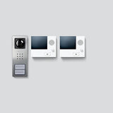 Siedle Video-Set Set Cvb 850-2 E W Siedle Basic Edelstahl Gebrstet