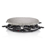 Parrilla Princess Stone 8 Oval & Raclette 162720 1200w Tamaño 43*30cm