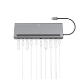 Hama 00200100 Usb 3.2 Gen 1 (3.1 Gen 1) Type-C Docking Station Antracita