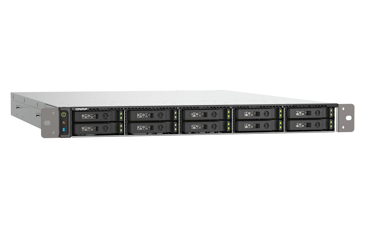 EAN 4711103082140 - QNAP TS-h1090FU NAS Bastidor (1U) EPYC 7302P 256 GB DDR4 0 TB QuTS hero Negro, Gris imagen 3