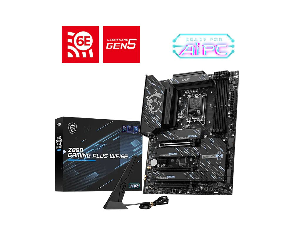 EAN 4711377431118 - MSI Z890 GAMING PLUS WIFI6E placa base Intel Z890 LGA 1851 (Socket V1) ATX imagen 1