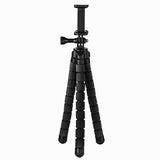 Hama Flex Tripode Para Smartphone Y Camara Deportiva - Peso Max 300g - Plegable - Altura Ajustable Hasta 26cm -