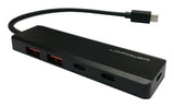 EAN 4262443280401 - LC-Power LC-HUB-U3-4-C hub de interfaz USB 3.2 Gen 2 (3.1 Gen 2) Type-A 10000 Mbit/s Negro imagen 7