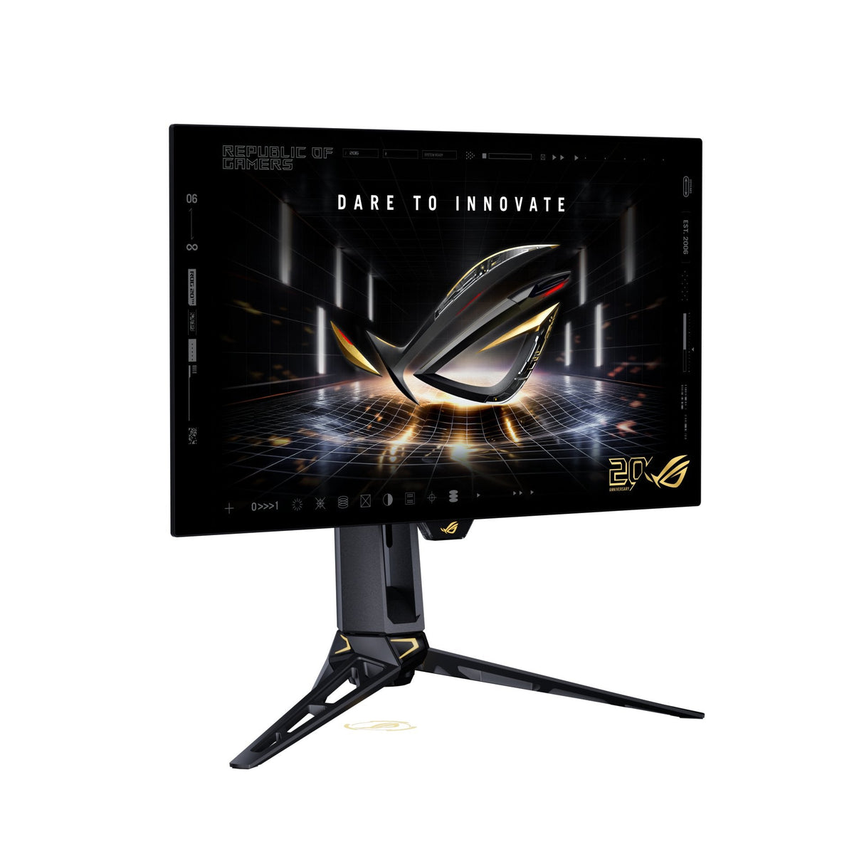 Asus Rog Swift Oled Pg27aqwp-G Edition 20 (67.3 Cm (27 Zoll), Negro, Qhd, Usb-Hub, Dual-Mode, 540hz Panel) 90lm0cf0-B02971