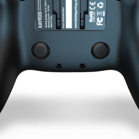 Mando Gamepad Krom Gamming Kayros Argb Pc Switch Android Ios